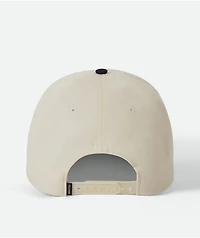 Brixton Trophy Horse Off White & Black Snapback Hat