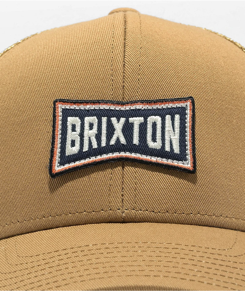Brixton Truss MP Copper Trucker Hat