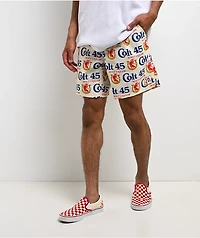 Brixton x Colt 45 Everyday Hybrid Ivory Shorts