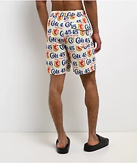 Brixton x Colt 45 Everyday Stretch Hybrid Ivory Shorts