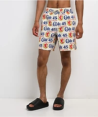 Brixton x Colt 45 Everyday Stretch Hybrid Ivory Shorts