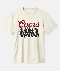 Brixton x Coors Bandit Natural T-Shirt
