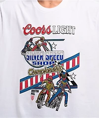 Brixton x Coors Berm White T-Shirt