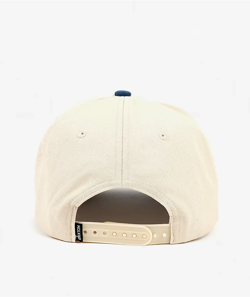 Brixton x Coors Crest Navy & Tan Snapback Hat