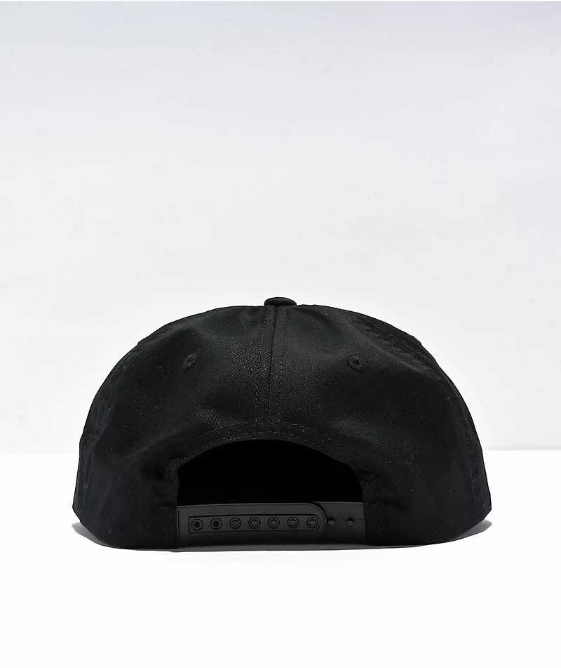 Brixton x Coors Griffen Black Snapback Hat
