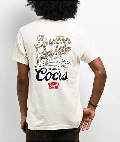 Brixton x Coors Legend Natural T-Shirt