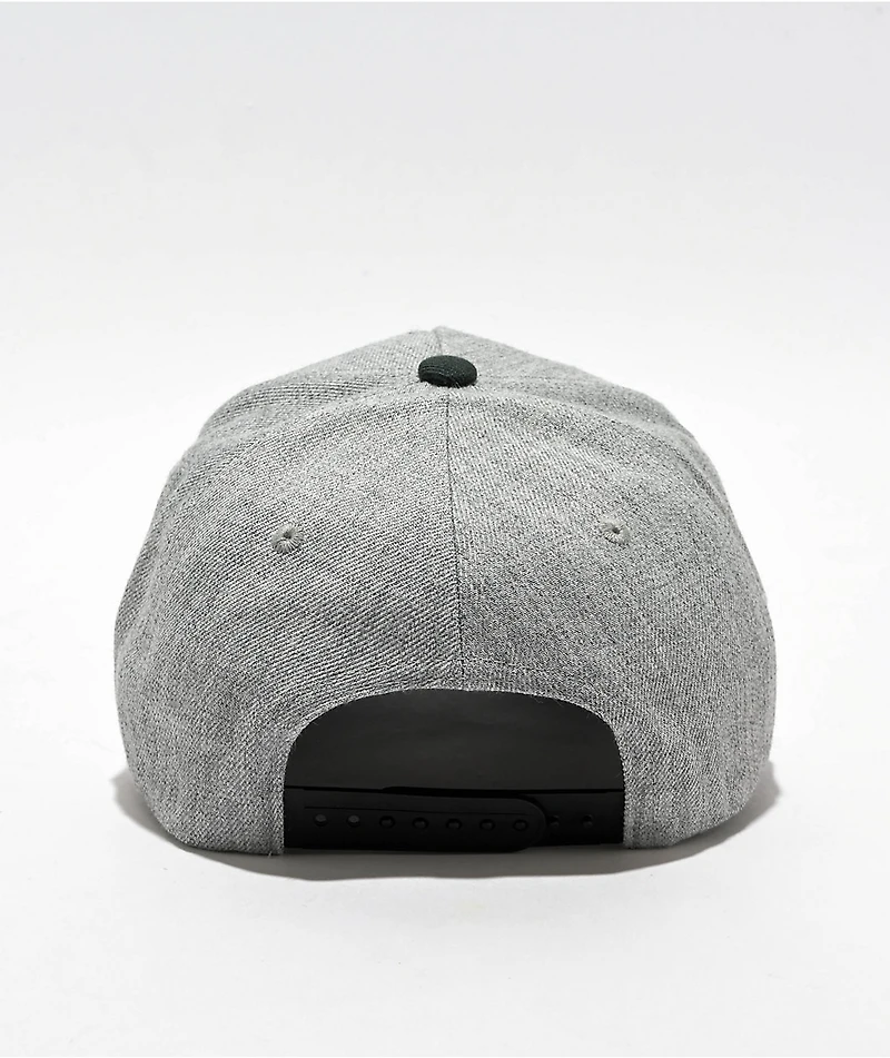 Brixton x Coors Legends Grey Snapback Hat
