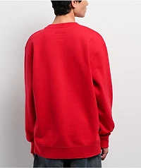 Brixton x Coors Red Crewneck Sweatshirt