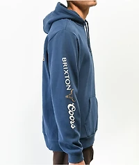Brixton x Coors Roundup Navy Hoodie