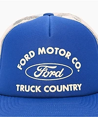 Brixton x Ford Built Tough Blue Stripe Trucker Hat