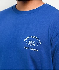 Brixton x Ford Built Tough Blue T-Shirt