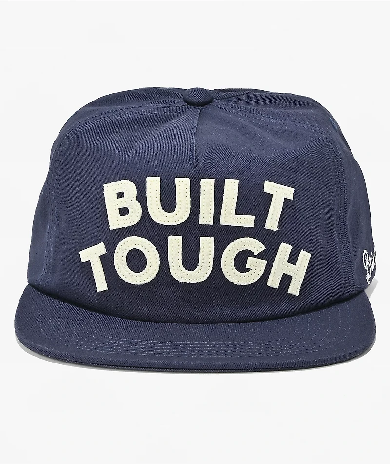 Brixton x Ford Built Tough Navy Snapback Hat