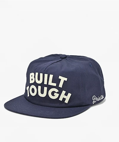 Brixton x Ford Built Tough Navy Snapback Hat