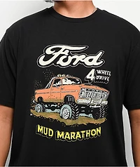 Brixton x Ford Mud Marathon Black T-Shirt