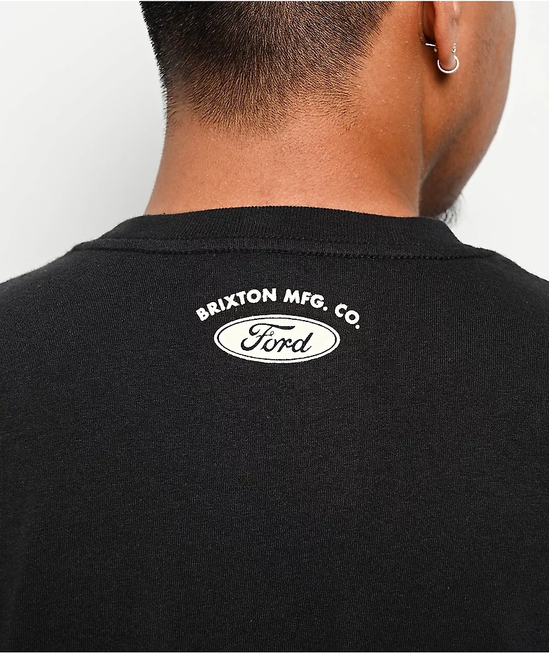 Brixton x Ford Truck Country Black T-Shirt