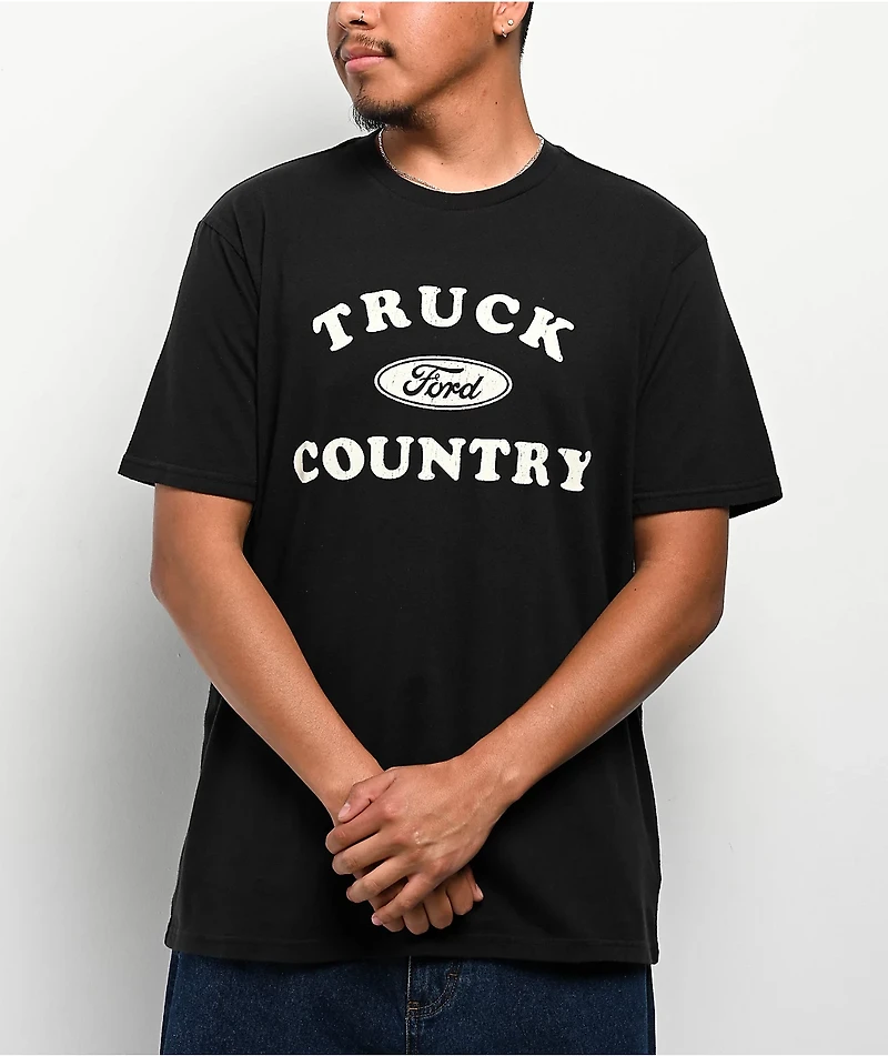 Brixton x Ford Truck Country Black T-Shirt