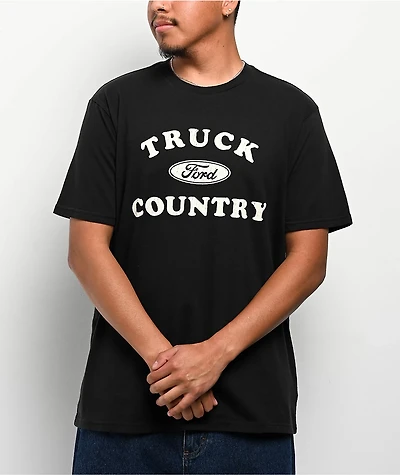 Brixton x Ford Truck Country Black T-Shirt