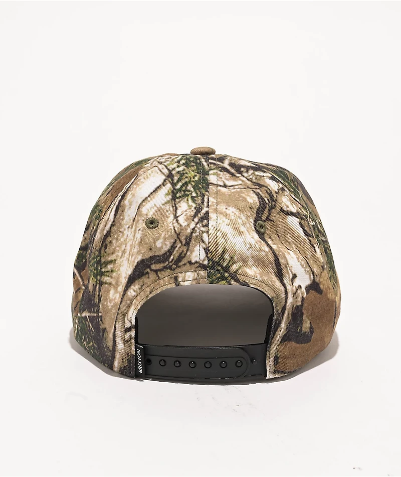 Brixton x Ford Truck Country Camo Snapback Hat