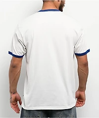 Brixton x Ford White & Blue Ringer T-Shirt