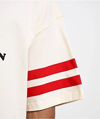 Brixton x Rainier 1878 Beige Oversized T-Shirt