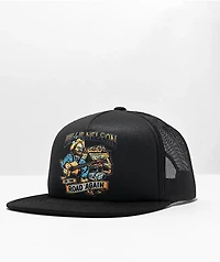 Brixton x Willie Nelson Road Again Black Trucker Hat