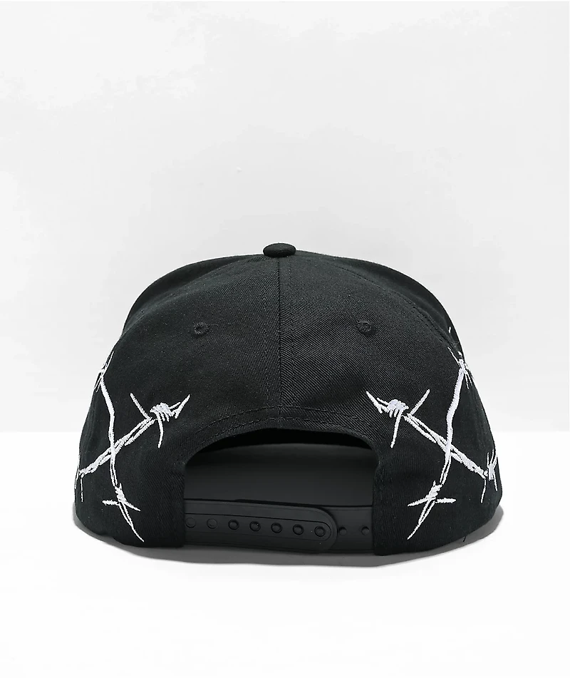 Broken Promises 2 Wired Black Snapback Hat