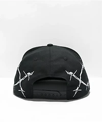 Broken Promises 2 Wired Black Snapback Hat