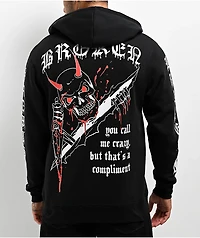Broken Promises 5150 Black Zip Hoodie
