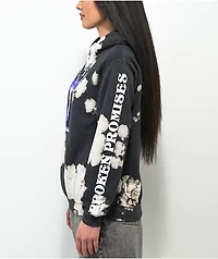 Broken Promises Abduction Bleach Dye Hoodie