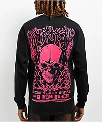 Broken Promises Accident Black Long Sleeve T-Shirt