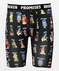 Broken Promises Anime Black Boxer Briefs