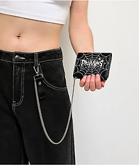 Broken Promises Arachnid Black Chain Wallet