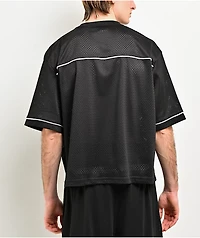 Broken Promises Arachnid Black Mesh Crop Jersey