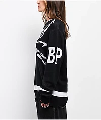 Broken Promises Arachnid Black Sweater