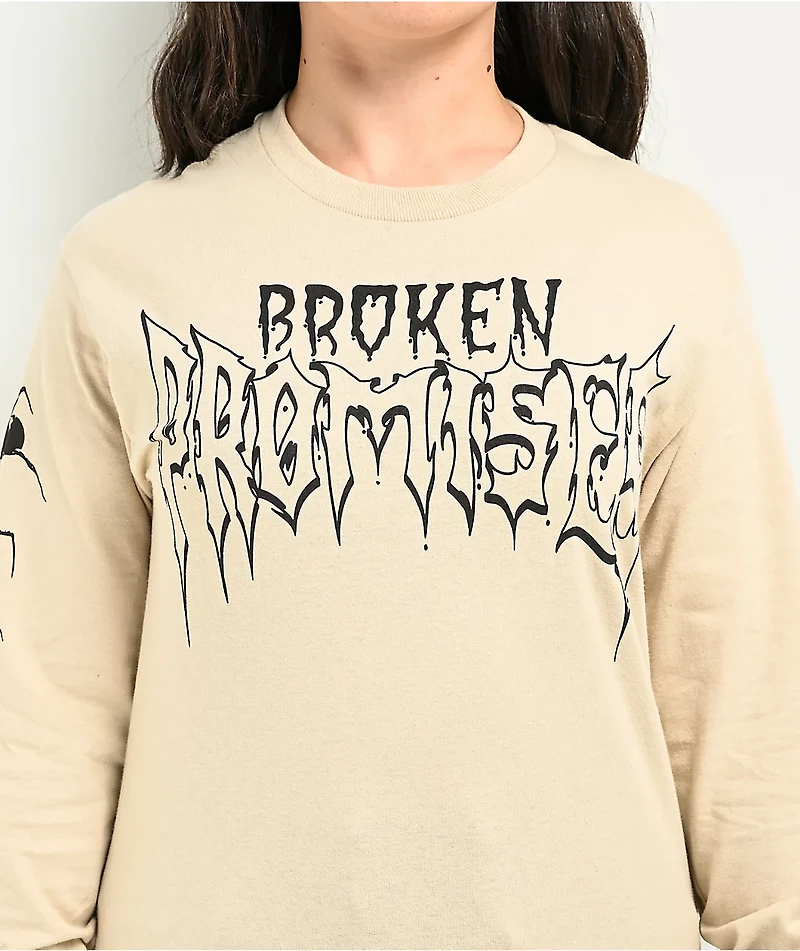 Broken Promises Arachnid Sand Long Sleeve T-Shirt
