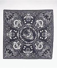 Broken Promises Bandit Black Bandana Necklace