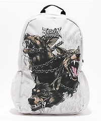 Broken Promises Barkside Grey Backpack