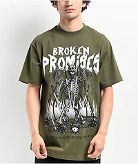 Broken Promises Better For You Green T-Shirt