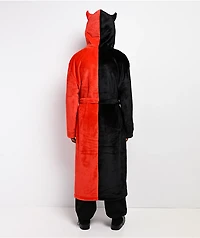 Broken Promises Black & Red Horn Robe