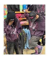 Broken Promises Black Horn Beanie