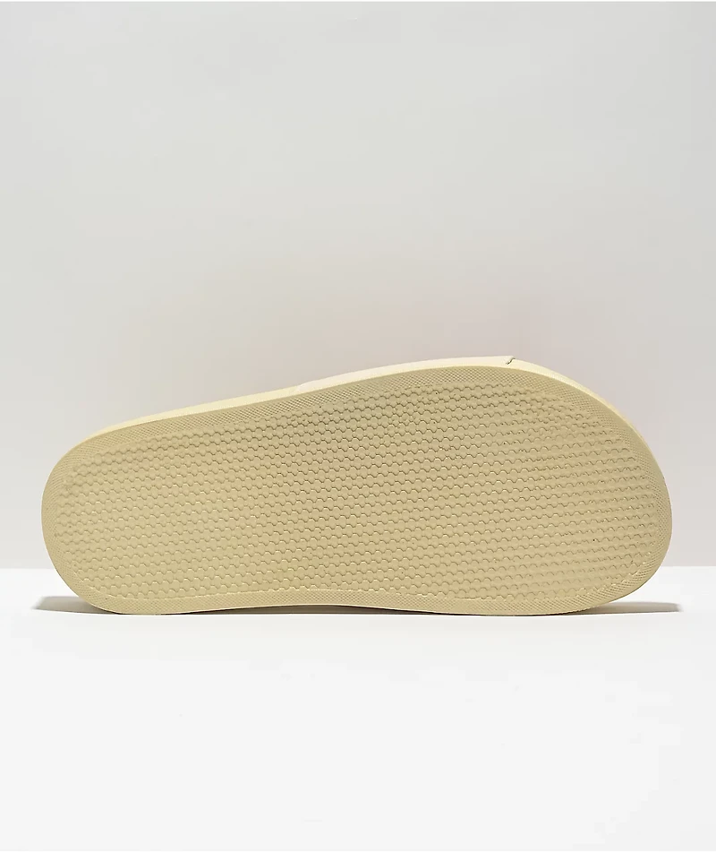 Broken Promises Catch Me Natural Slide Sandals