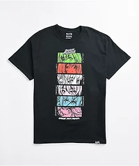 Broken Promises Chainsaw Eyes Black T-Shirt