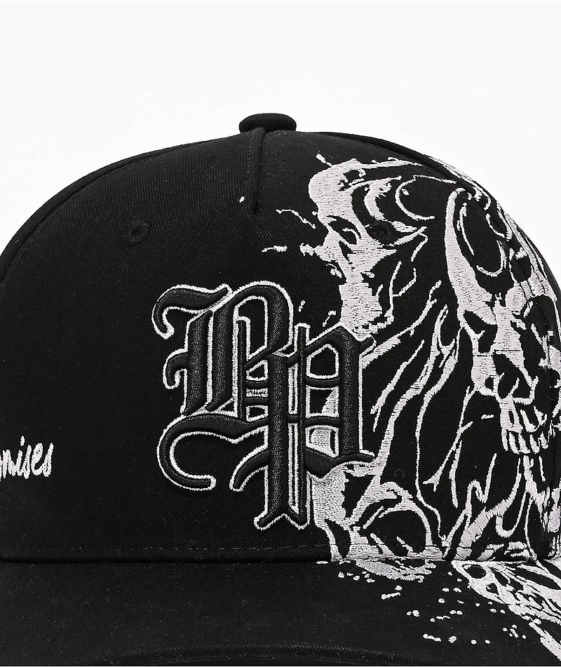 Broken Promises Chaos Storm Black Snapback Hat