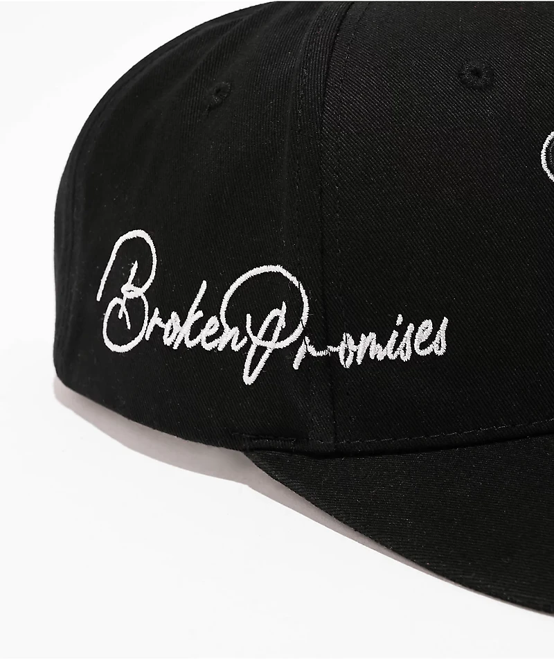 Broken Promises Chaos Storm Black Snapback Hat
