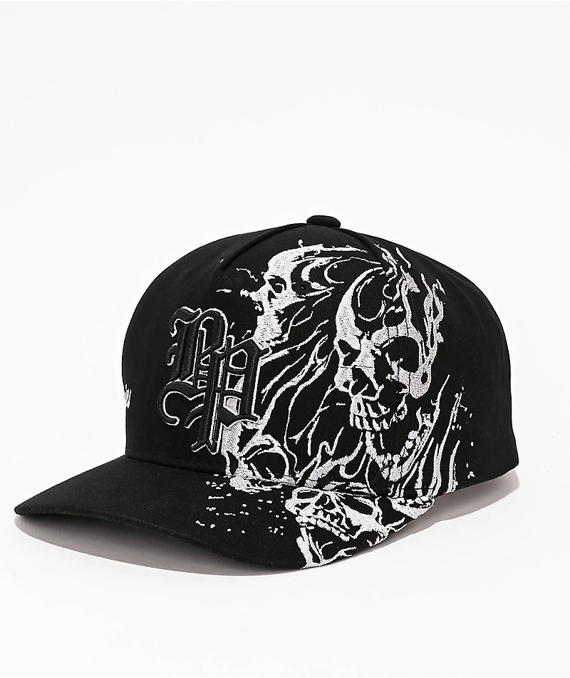 Broken Promises Chaos Storm Black Snapback Hat