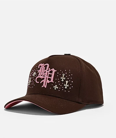 Broken Promises Charmed Brown Snapback Hat