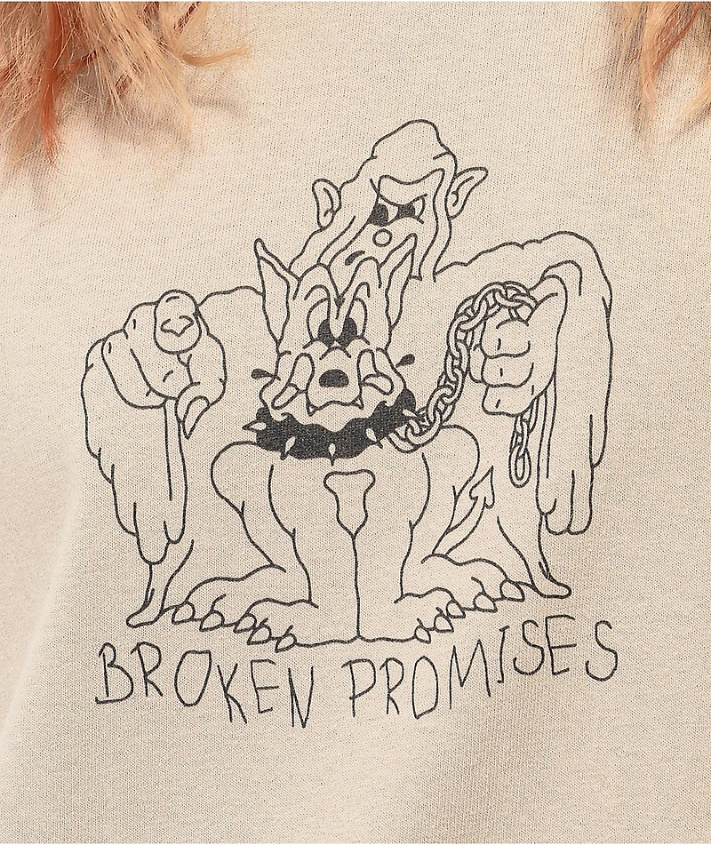 Broken Promises Chokehold Sand T-Shirt
