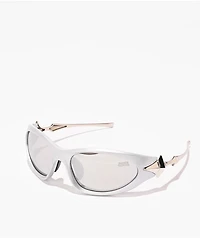 Broken Promises Chromebone Silver Sunglasses