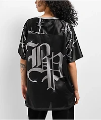 Broken Promises Chromeface Black Mesh Jersey