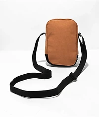 Broken Promises Cobweb Tan Crossbody Bag